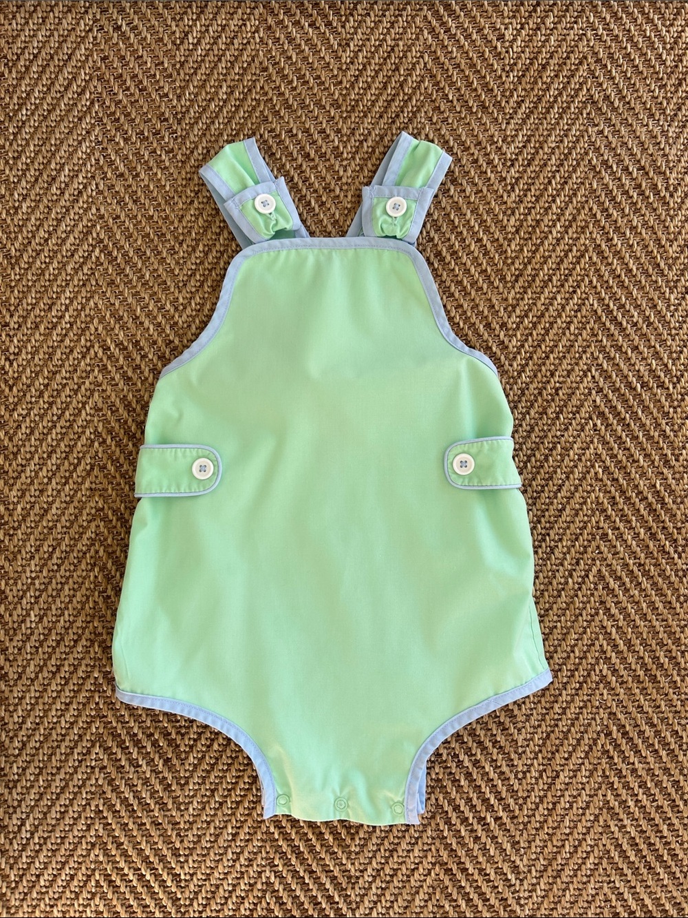 The Beaufort Bonnet Company Skipper Sunsuit (Size 3T)